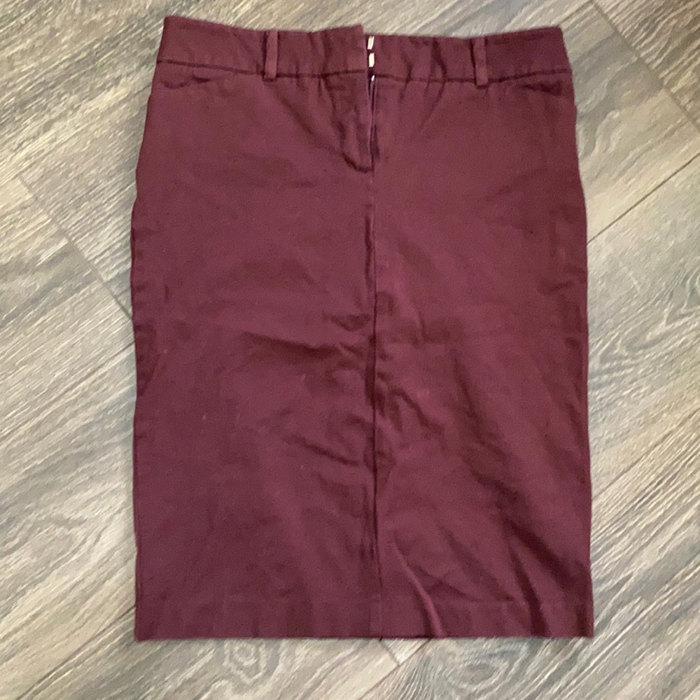Plum skirt